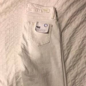 Paige ankle peg mid rise ankle skinny